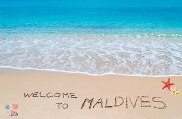 welcome to Maldives
