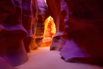 Foto op Plexiglas Antelope Canyon Arizona op Navajo land in de buurt van Page © lunamarina