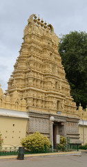 Indian Temple at Mysore Palace in India