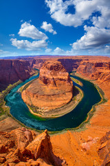 Arizona Horseshoe Bend méandre du fleuve Colorado