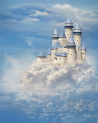 Fototapety  Castle in the clouds