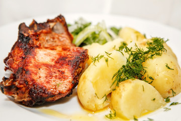 t-bone steak