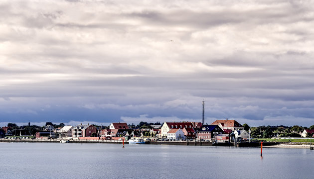 Nordby on the danish island fano