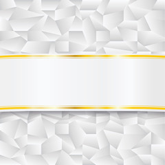 Obraz premium Weißes geknülltes Papier mit Banderole