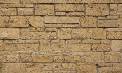 Light Brown Block Wall