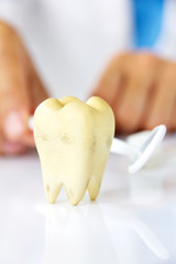 concept image of dental hygiene