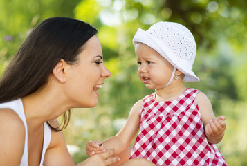 Mother and daughter