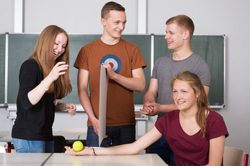 Schüler beim Lernen