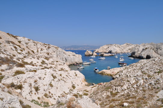 Calanque des &icirc;les du Frioul