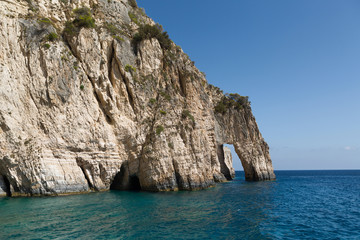 Fototapeta premium Blue Caves on Zakinthos