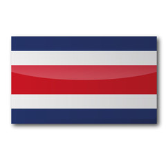 Fototapeta premium Flagge Costa Rica