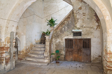 De Franchi Palace. Pisticci. Basilicata. Italy.