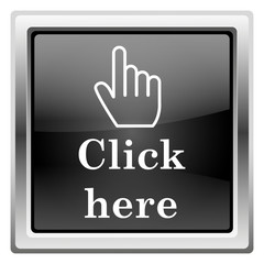 Click here icon