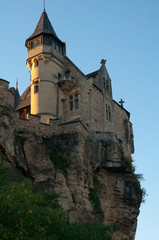 Fototapeta na wymiar Zamek Montfort, departament Dordogne (Francja)