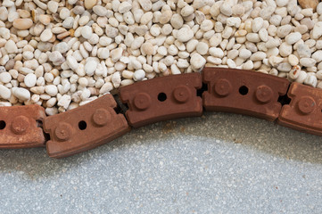 Stones in the garden