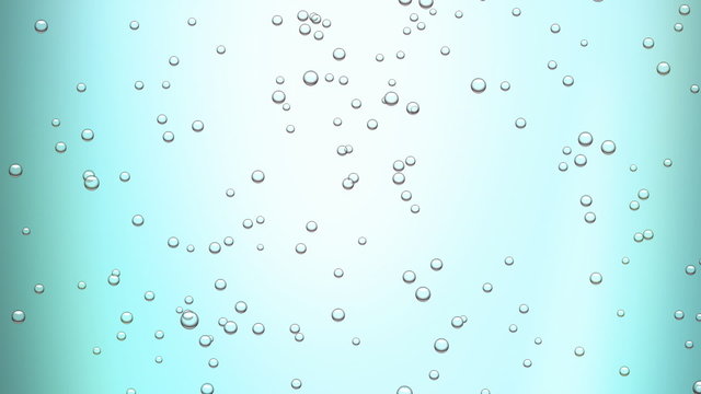 water bubbles loop + alpha channel