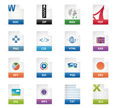 Filetyp Icons