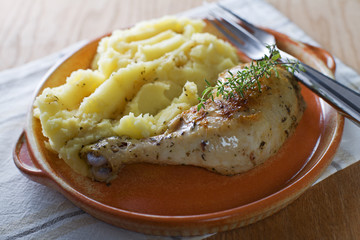 Roasted chicken