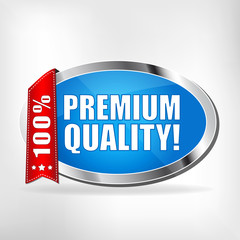 Premium Quality! Button, Icon