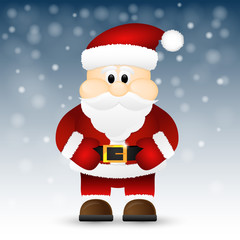 Santa Claus. Vector illustration.