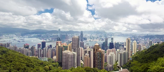 Abwaschbare Fototapete Hong Kong Insel von Hong Kong