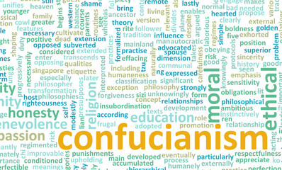 Fototapeta premium Confucianism