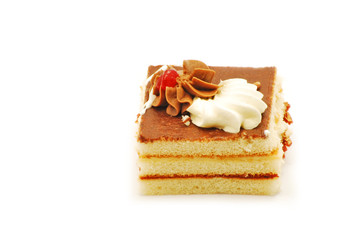 Cookie with chocolate