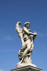 Obraz premium Angel with Crown of Thorns