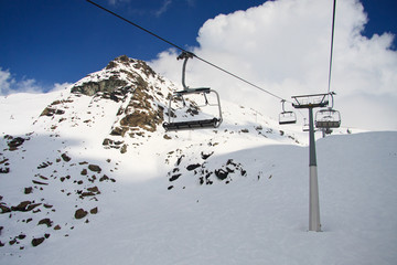 pista da sci (Monte Rosa)