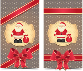 New Year and Christmas labels