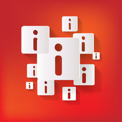 Information web icon