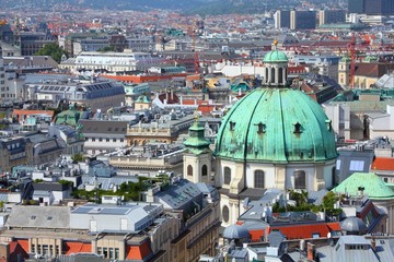 Vienna - cityscape of old town