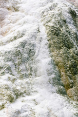Fototapeta premium Fosso Bianco hot springs in Tuscany