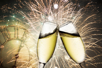 New year's at midnight