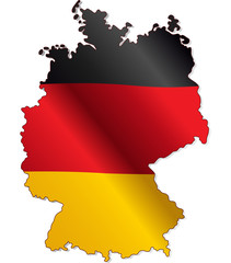 Obraz premium Germany Map