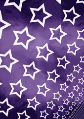 Grunge stars background