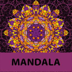 Beautiful oriental mandala