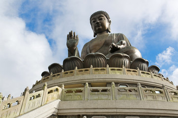 The Great Buddha of Po Lin Monastery - Hong Kong