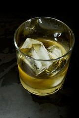 whiskey on the rocks