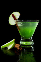 green apple martini