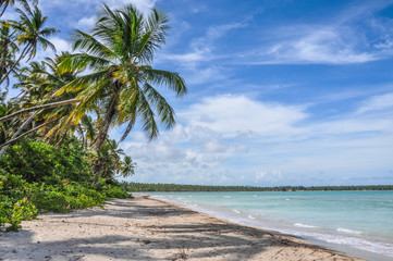 Paradise beach in Morro do Sao Paulo, South America, Brazil!