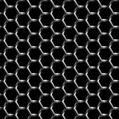 Metal Grill Background Pattern Seamless