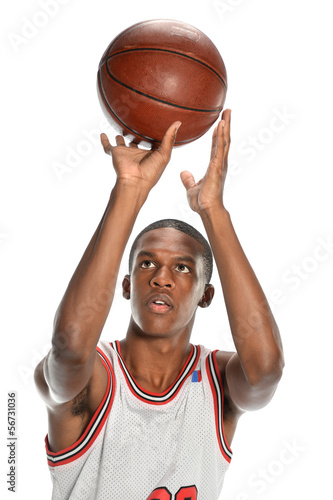"African American Basketball Player" Stock photo and royalty-free