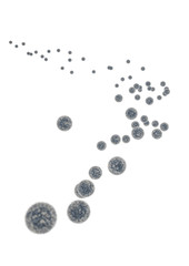 Stream of corona virus