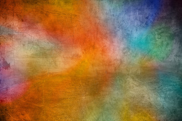 Fototapeta na wymiar grunge multicolor background with space for text or image.