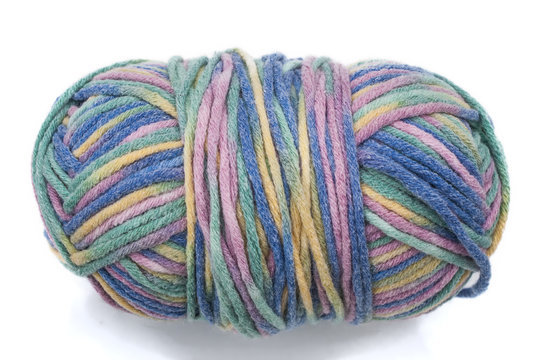 Multicolored Ball of Wool