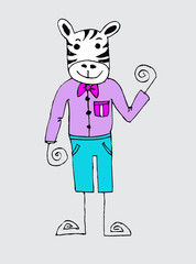 Zebra in Jaidee Family Style