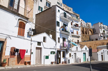 Alleyway. Pisticci. Basilicata. Italy.