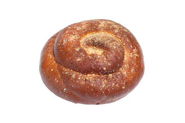Sweet bun Isolated on white background