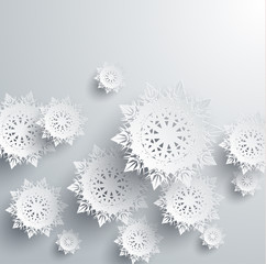 Paper snowflakes